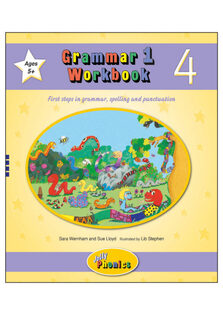 Jolly Grammar 1 Workbook 4